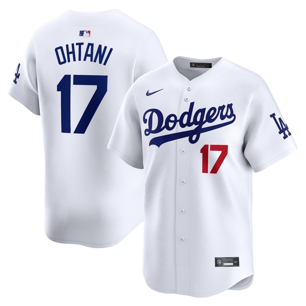 Shohei Ohtani Los Angeles Dodgers Nike Home Limited Player Jersey – White